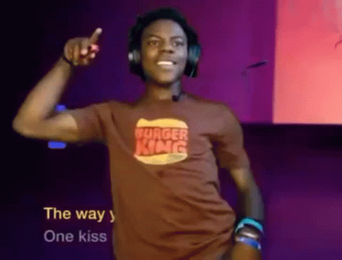 Ishowspeed Dancing While Kicking GIF