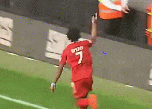 Ishowspeed Running While Jumping Inside Field GIF