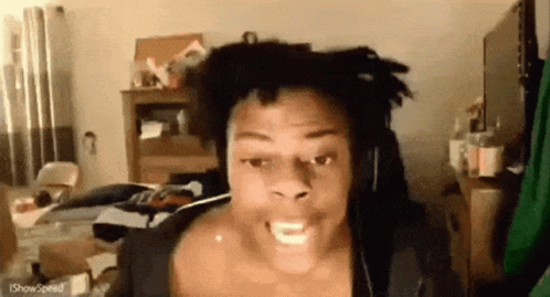 Ishowspeed Meme Getting Aggressive GIF