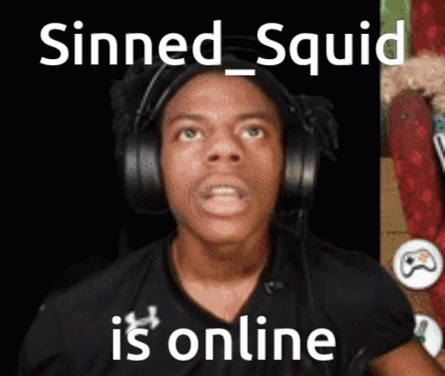 Ishowspeed Meme Sinned Squid Is Online GIF