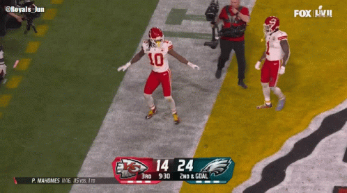 Isiah Pacheco Being Jolly GIF