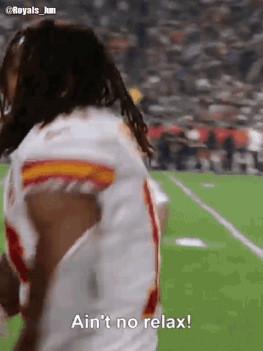 Isiah Pacheco Cannot Relax GIF