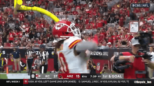 Isiah Pacheco Interacts With Fans GIF