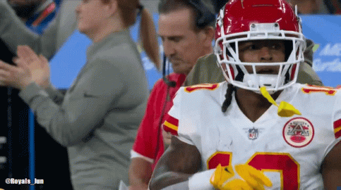 Isiah Pacheco Signs On The Crowd GIF