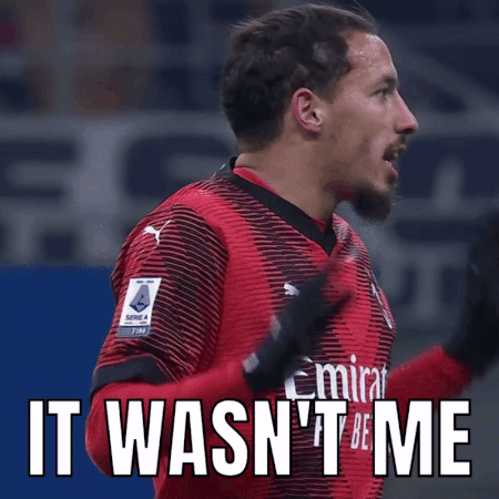 Ismael Says It Wasn't Me GIF