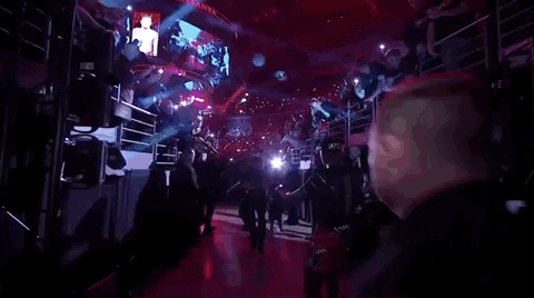 Israel Adesanya Match Entrance GIF