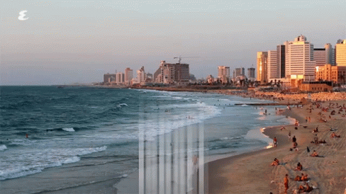 Israel Beautiful Beach Shore GIF