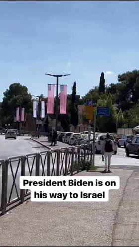 Israel President Biden Visits GIF