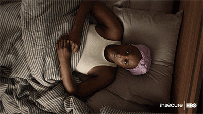Issa Rae In Contemplating Spiral Scene GIF