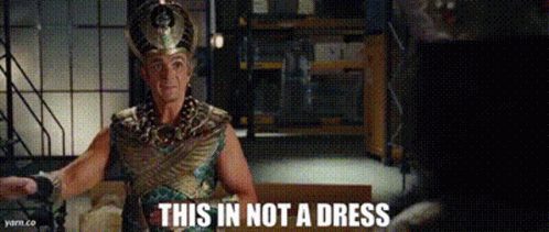 It Belongs In A Museum Not A Dress GIF