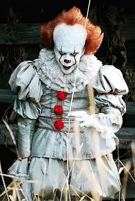 It Clown Pennywise Scare GIF