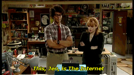 It Crowd Introduce Internet To Jen GIF