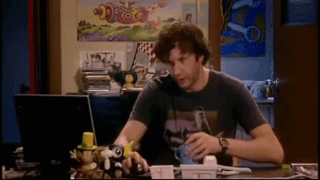 It Crowd Roy Disappointed To People GIF