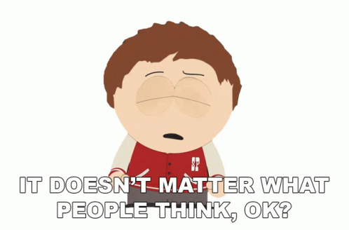 It Doesnt Matter Clyde Donovan South Park GIF