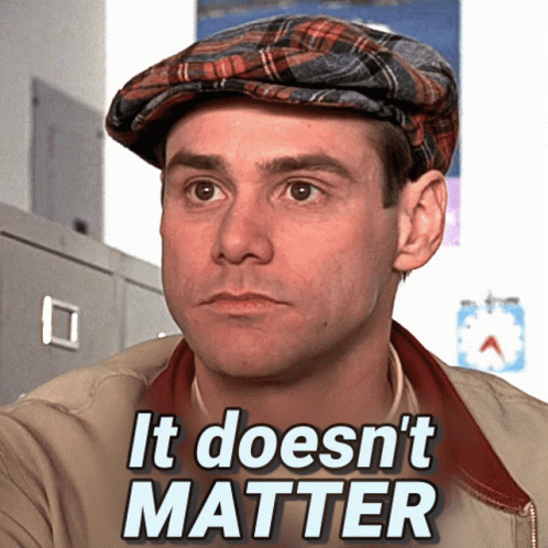It Doesnt Matter Jim Carrey French Hat GIF
