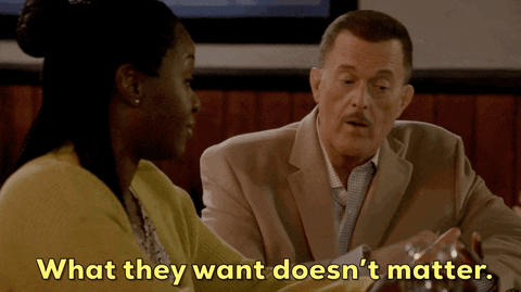 It Doesnt Matter Man In Brown Suit GIF