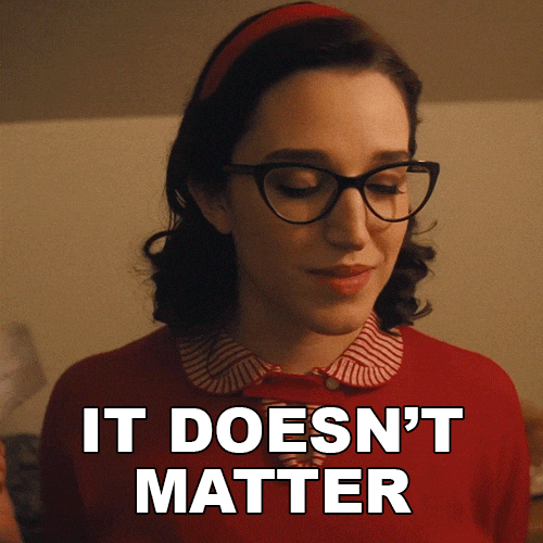 It Doesnt Matter Marisa Davila Red Dress Red Headband GIF