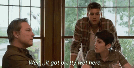 It Got Pretty Wet Here GIF