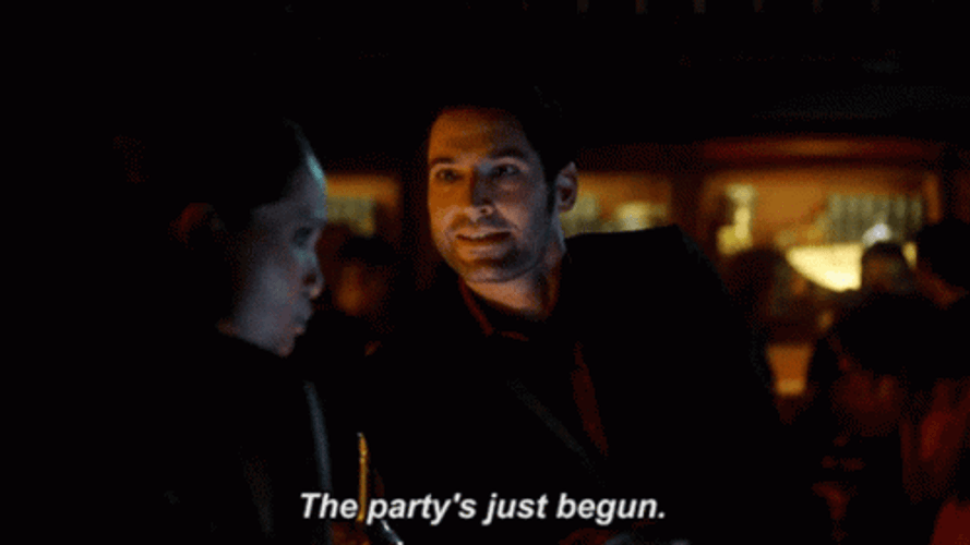 It Has Begun The Party GIF