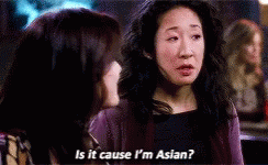 It Is Cause I'm Asian Stereotype GIF