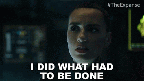 I Did What It Is Done GIF