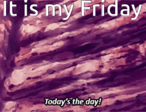 It Is My Friday Today 'S The Day GIF