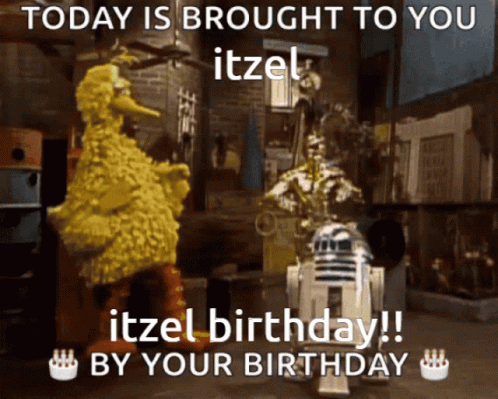 Itzel It Is Your Birthday GIF