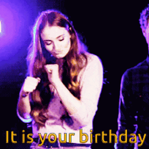 Girl Dancing It Is Your Birthday GIF