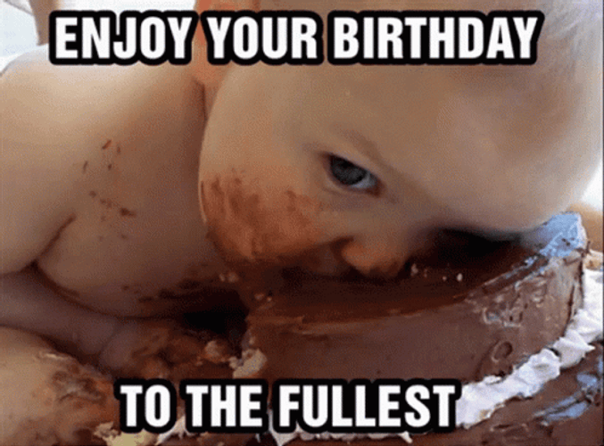 It Is Your Birthday Enjoy To The Fullest GIF