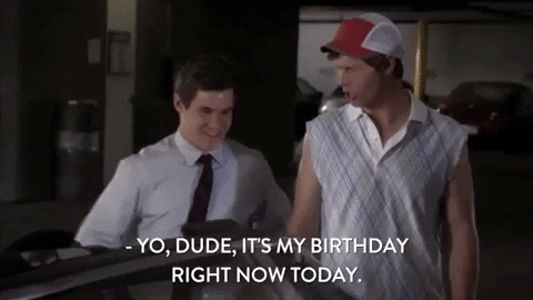 It Is Your Birthday Right Now Today GIF