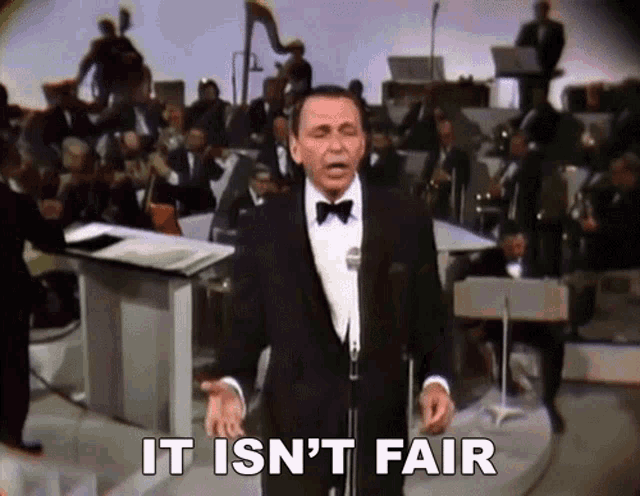 It Isnt Fair Frank Sinatra Gif GIF