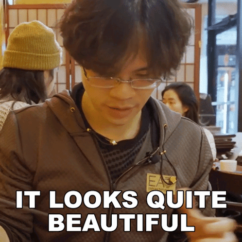 It Looks Quite Beautiful Fufski GIF