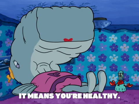 It Means Your Healthy Rumbling GIF