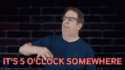 It's 5 O'clock Somewhere Jeff Bergman GIF