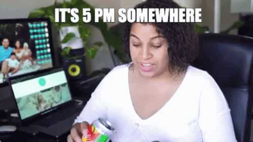It's 5 O'clock Somewhere Linette Gary GIF