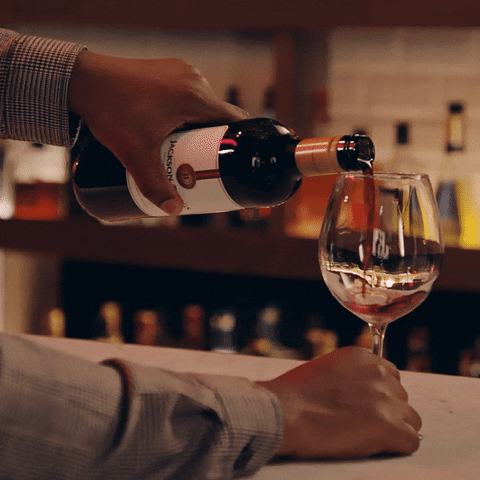 It's 5 O'clock Somewhere Man Pouring Wine GIF