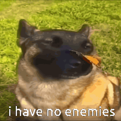 It's A Fine Day I Have No Enemies GIF