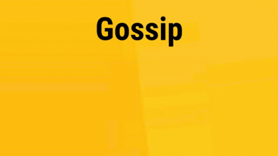 It's A Gossip Alert GIF