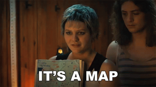 It's A Map Alice Fear Street GIF