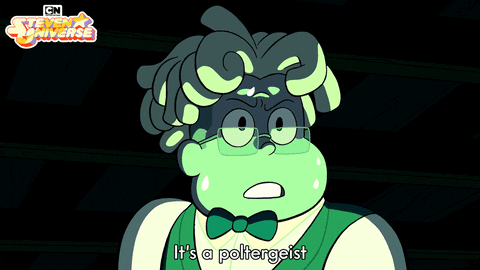 It's A Poltergeist Steven Universe GIF