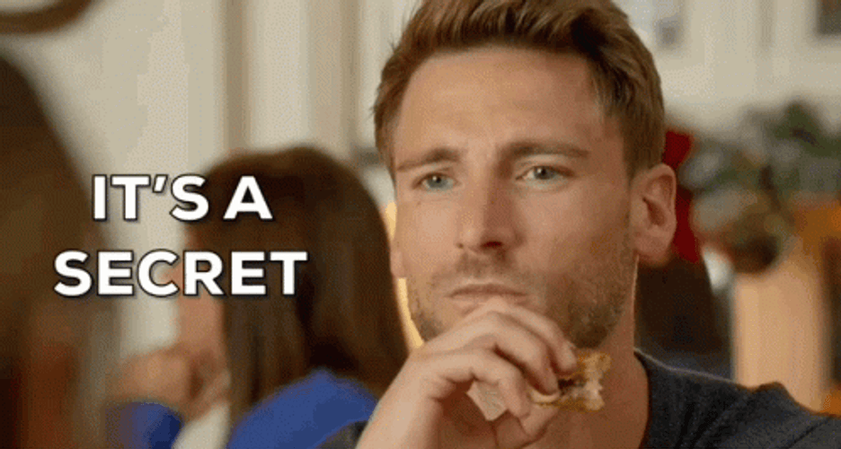 It's A Secret Andrew Walker GIF