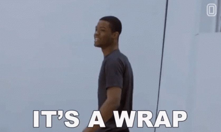 It's A Wrap Game Over GIF