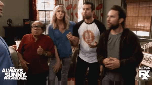 It's Always Sunny Asking For Rules GIF