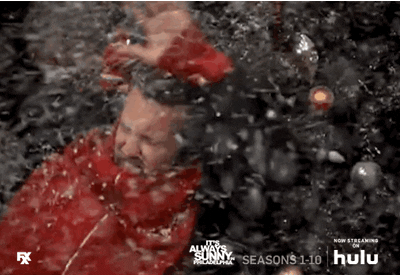 It's Always Sunny Snow Storm GIF