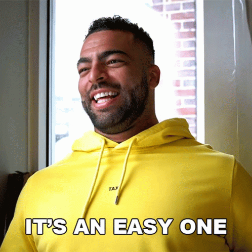 It's An Easy One That Was Easy GIF