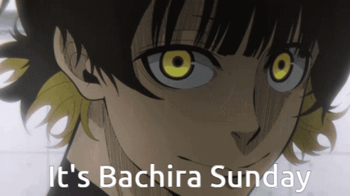 It's Bachira Sunday GIF