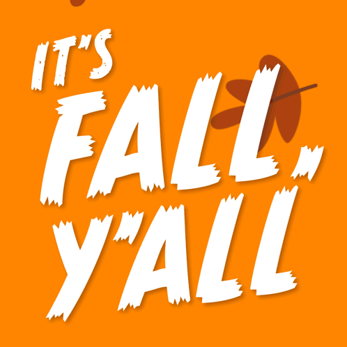 It's Fall Yall Poster
