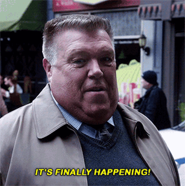 It's Finally Happening Brooklyn 99 Scully GIF