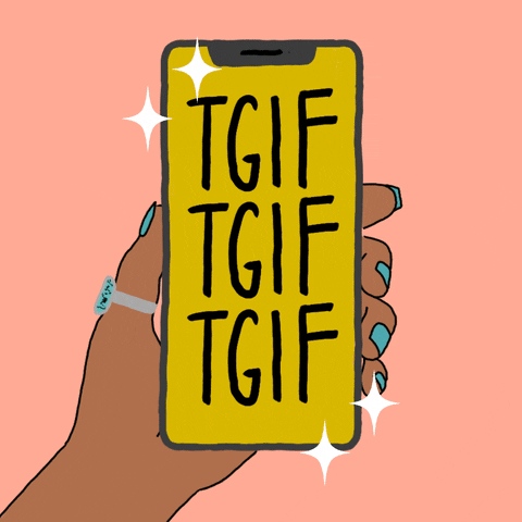 It's Friday Mobile Phone Home Screen GIF