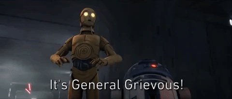 It's General Grievous Star Wars GIF